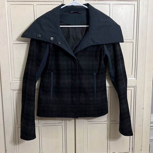 NAU size small women’s plaid wool jacket - Picture 1 of 5